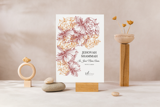 Jehovah Shammah Greeting Card Set