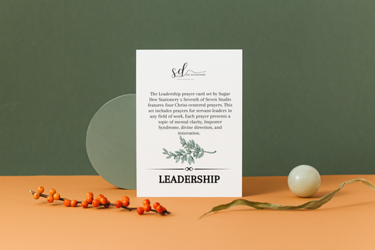 Leadership Prayer Card Set