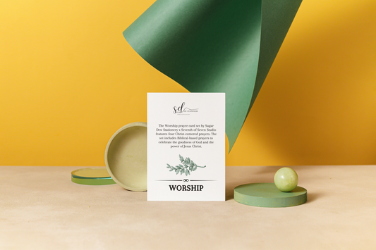 Worship Prayer Card Set